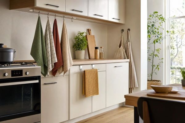 Les meilleurs porte serviettes pour une cuisine bien organisée