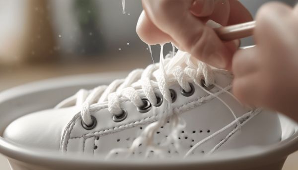 Nettoyer des lacets facilement pour une brillance retrouvée