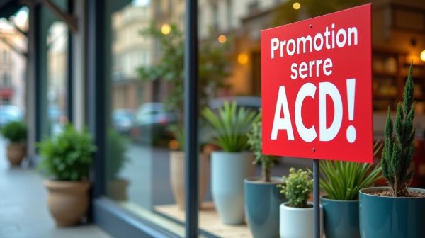 Promotion serre ACD : jusqu'à 300€ d'économies et accessoires gratuits